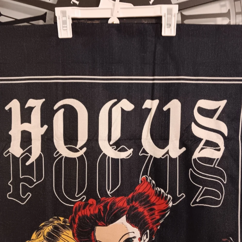 Hocus Pocus woven flag/ wall tapestry‎